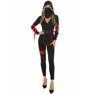Ninja������ʿŮ�b halloween costume�f�}���Ɍ����b ��ɫ���߷�