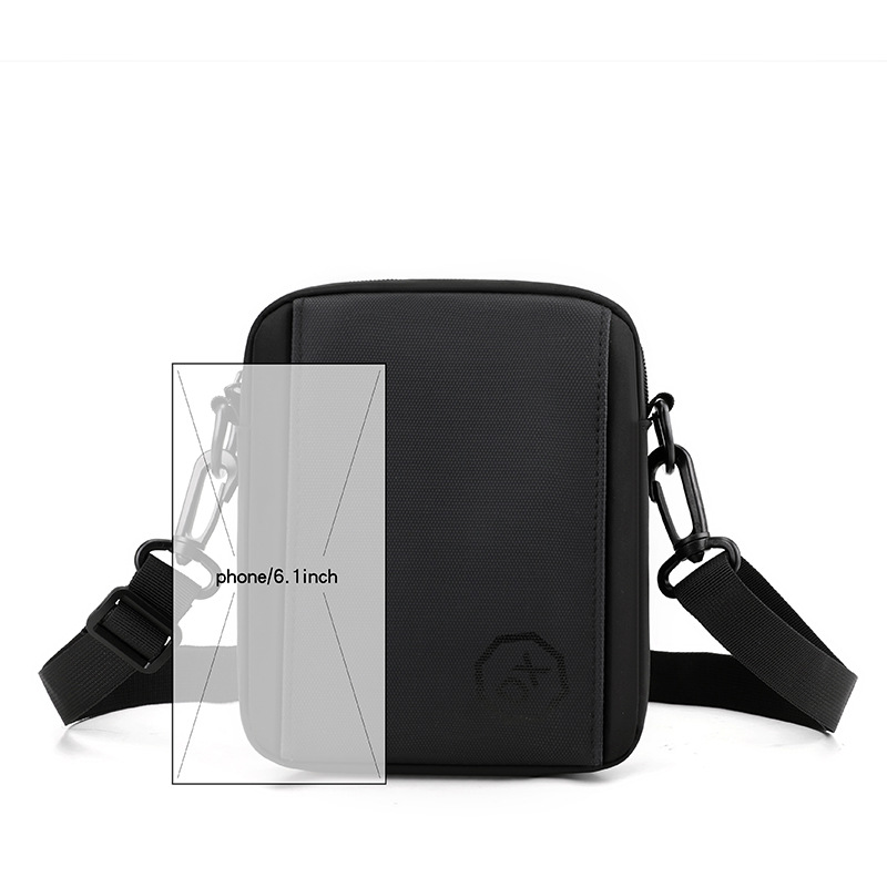 Men's crossbody bag with a high-end feel, small men's bag, travel bag, backpack, double-shoulder bag, multi-purpose men's crossbody bag undefined