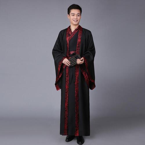 Ancient costumes, men in Han clothes, scholars in straight clothes, Tang clothes, Qin Dynasty, Spring and Autumn, Warring States, Three Kingdoms, official clothes, Han Dynasty ministers, ancient times