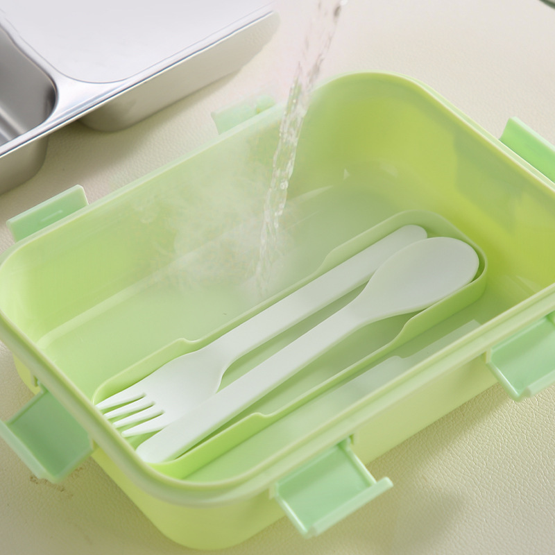 上班族保温饭盒学生带饭便携便当盒高颜值分格午餐盒食品级pp餐盒|undefined