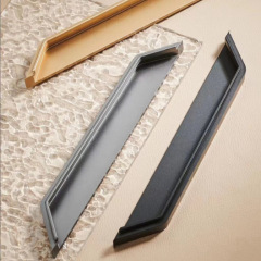 一代牛角櫃門封邊拉手嵌入式拉手內嵌式隱形拉手抽屜櫥櫃衣櫃內嵌