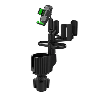 Original patent multifunctional car water cup kettle holder car cup holder convenient instant noodle beverage holder mobile phone holder (Car cup holder/beverage holder) - a04-green
