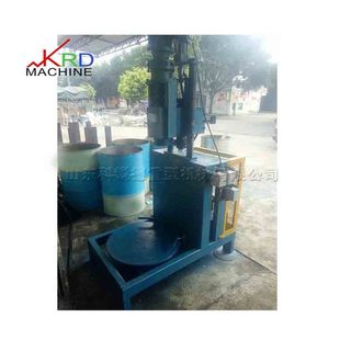 Vertical Hydraulic Oil Drum Cutting Machine Semi-automatic Waste Oil Drum Cover Cutting Machine for Waste Oil Drum Opening Machine for Factory