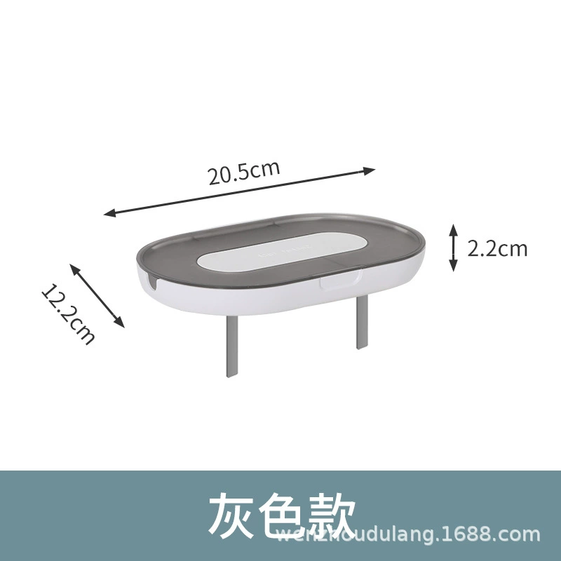 Router setting rack free punching wall socket placing a debris storage box bracket stand for easy charging
