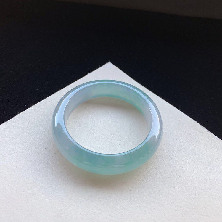 Vòng tay ngọc bích Miến Điện tự nhiên cao cấp, đôi màu, đường kính 53–62 mm chi tiết 7