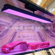 商场专用LED轨道长条生鲜灯猪肉冷鲜内熟食吸顶吊灯水果提鲜超亮