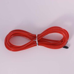 Bearing steel wire spare rope aluminum rubber PVC fitness high-speed steel skipping rope exercise 3m*4.5mm specialized