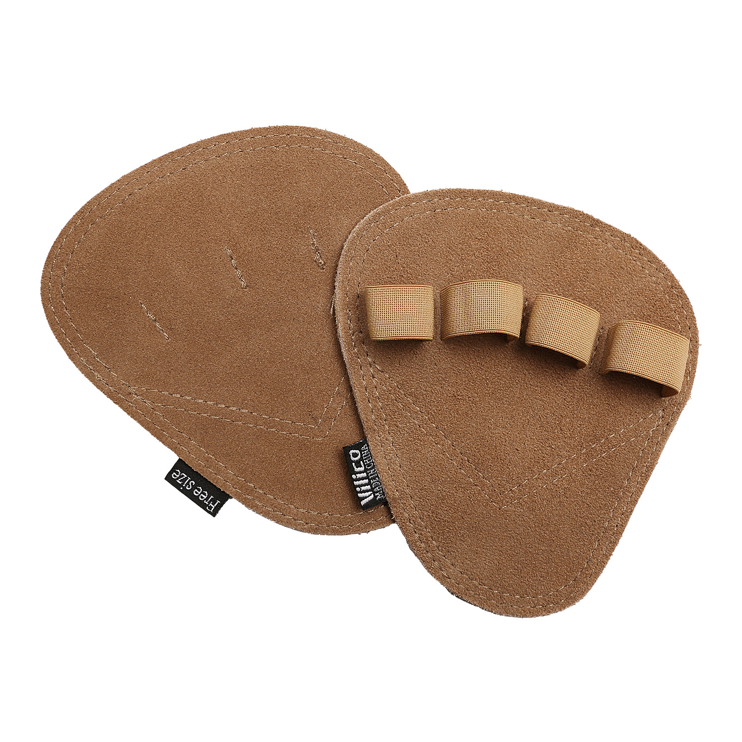 Deportes Fitness Guantes de entrenamiento de fuerza antideslizantes de palma de cuatro dedos de piel de vaca, dominadas, cinturón de levantamiento de pesas