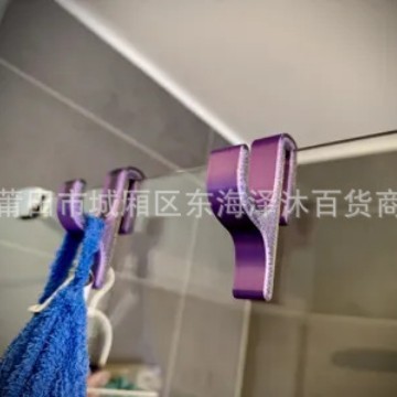 跨境新款Shower hook for 8 mm thick wall glass淋浴挂钩|undefined