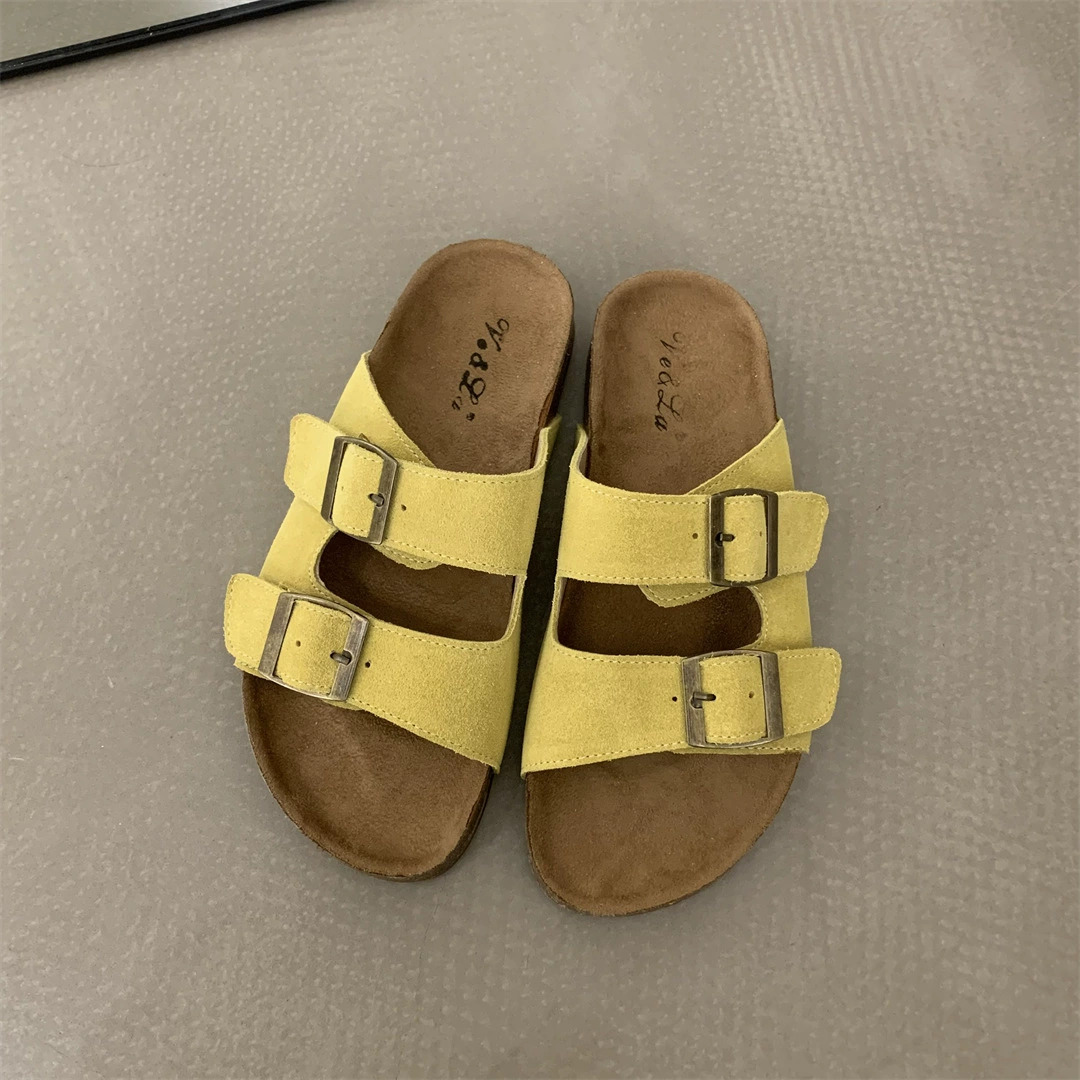 Платформенные сабо, обувь в стиле Birkenstock Boston, повседневные тапочки, подходящие для улицы, весенняя коллекция 2025, тренд сезона
