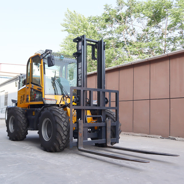 Rugged Off-Road Forklift 2Ton-6Ton All terrain forklift