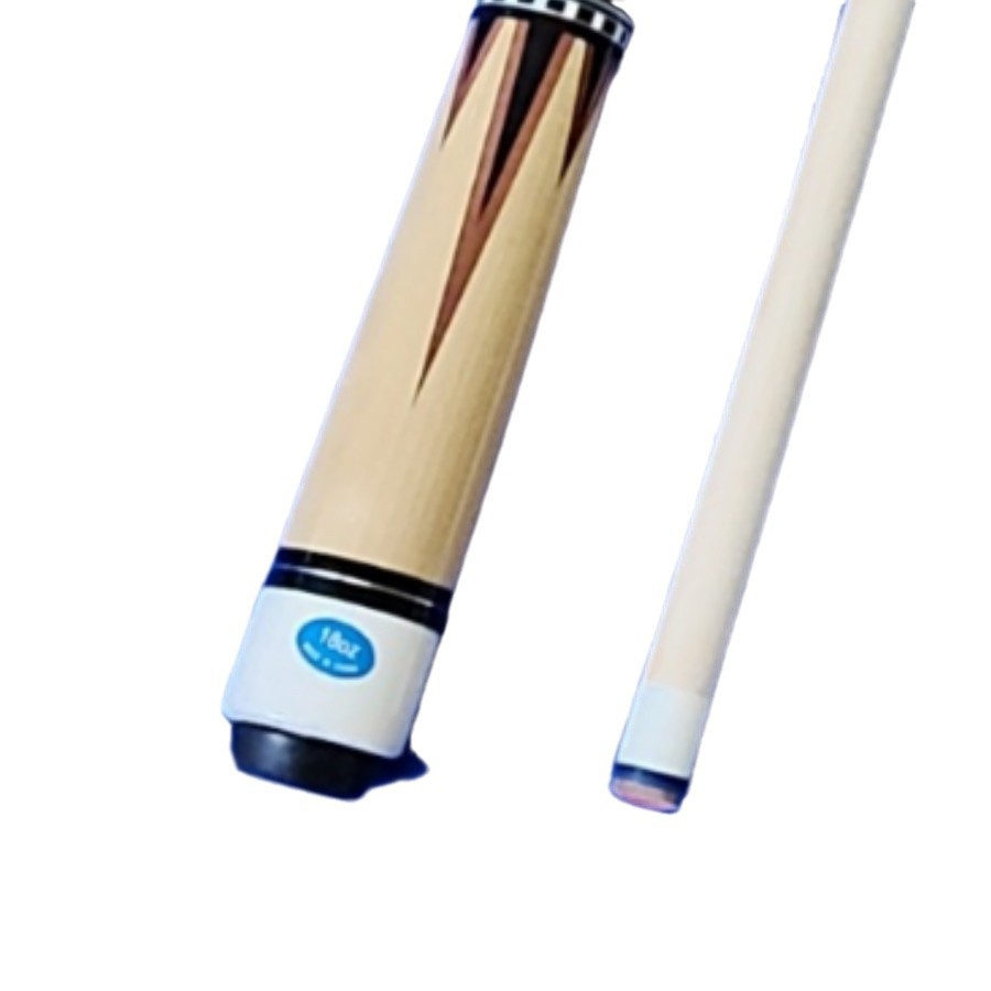Taco de billar estilo chino 1/2, madera de arce 13mm, junta de acero inoxidable, uso profesional en club de billar