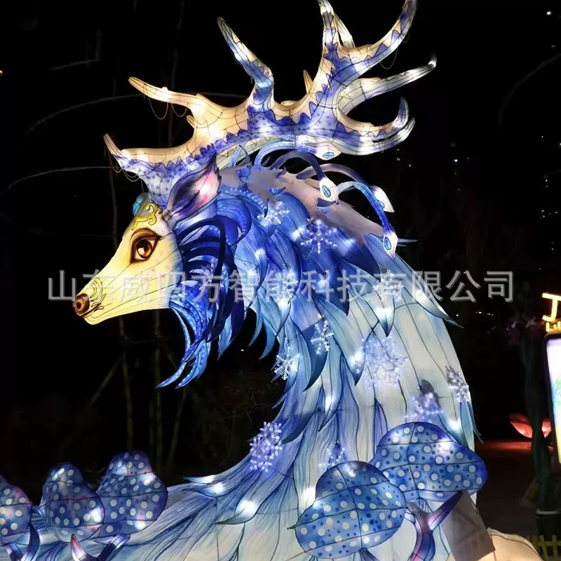 传统兔年春节元宵节灯会现货彩灯景区古镇灯展花灯景区户外灯展