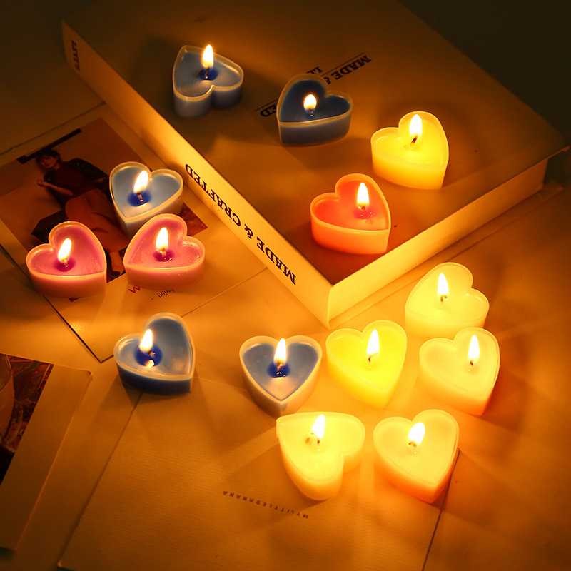 Cute Heart Shape Paraffin display picture 3