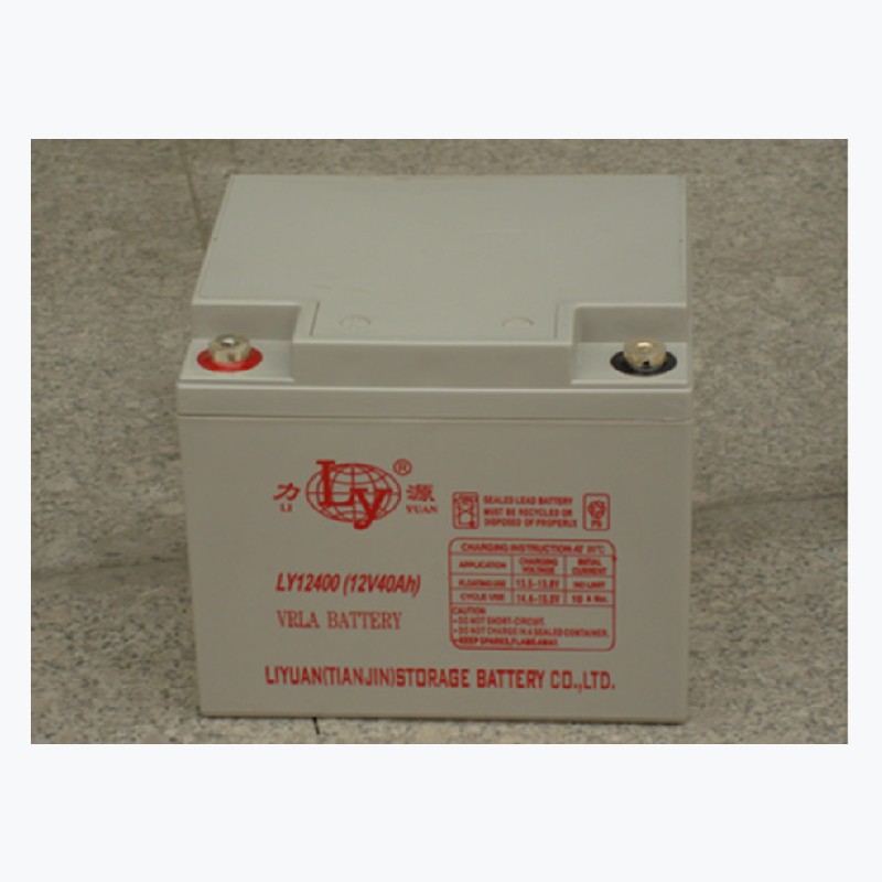 力源蓄电池12V40AH LY12400机房 消防 通信 监控 直流屏 UPS电源