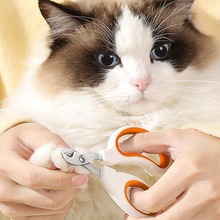 猫咪圆孔指甲剪刀盲剪新手照血线防抓防咬幼猫宠物用品