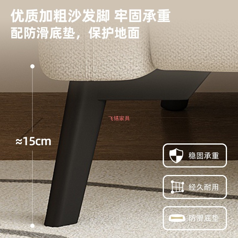 沙发客厅小户型出租房屋卧室公寓阳台房间简易布艺单双人懒人沙发|undefined