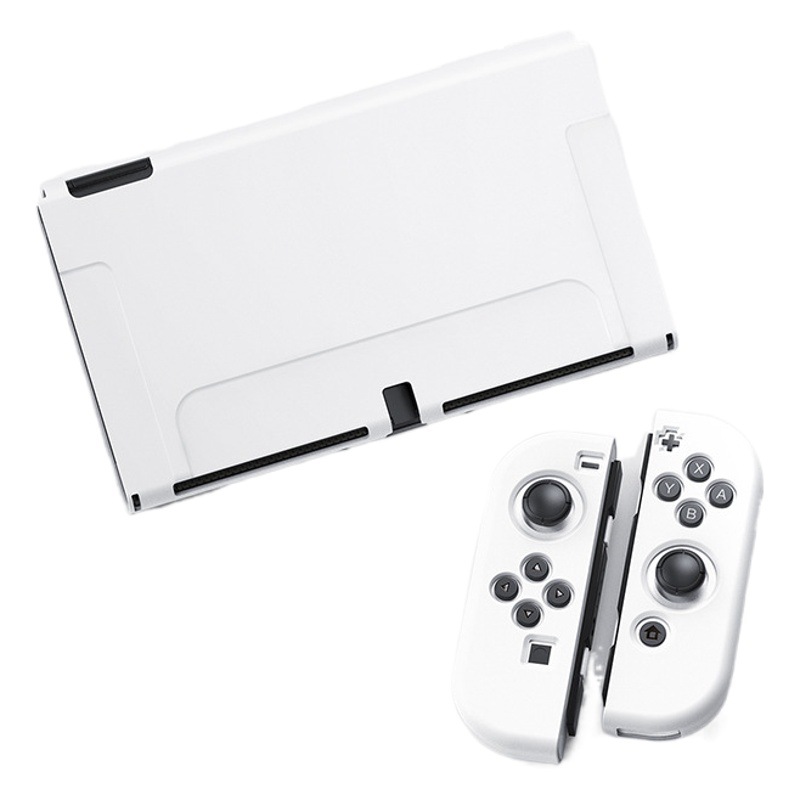 2021 nuevo interruptor OLED esmerilado split cubierta protectora TPU OLED todo incluido soft shell plug-in base