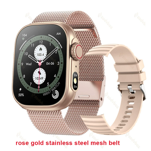 Умные часы Zw39 с Bluetooth, сердечным ритмом, вызовами, музыкой и функциями здоровья