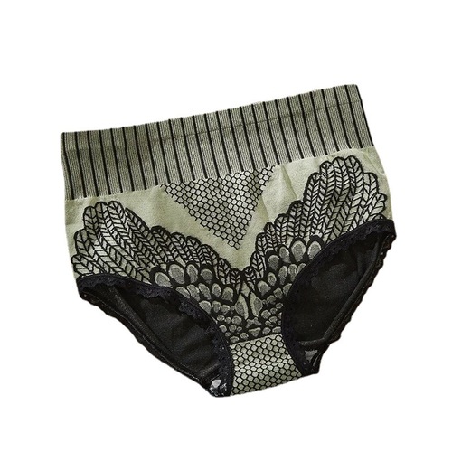 High-waist underwear for women, breathable and comfortable, tummy-controlling, butt-lifting, waist-shaping briefs, second-generation palace women's underwear wholesale