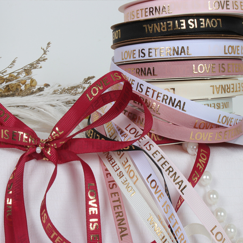 Letter Ribbons, Flower Bouquet Wrapping Ribbons, Baking Cake Ribbons, Wedding Invitation Cards, Bows, Ribbons, Streamers