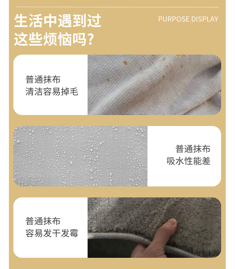 Car Chenille Car Wash Gloves, Thickened Waterproof Car Cleaning Gloves, Coral Velvet Double-Sided Car Cleaning Tools