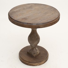 實木餐桌美式法式復古做舊實木餐桌椅客廳家具桌歐式方桌圓桌仿古