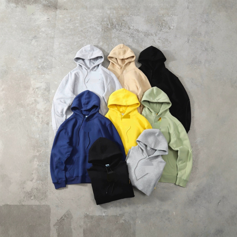 Nocta Unbranded Plain Hoodie 25Ss Spring and Autumn Overseas Hot-Selling New Model Unisex Fleece-Lined Casual Sweatshirt