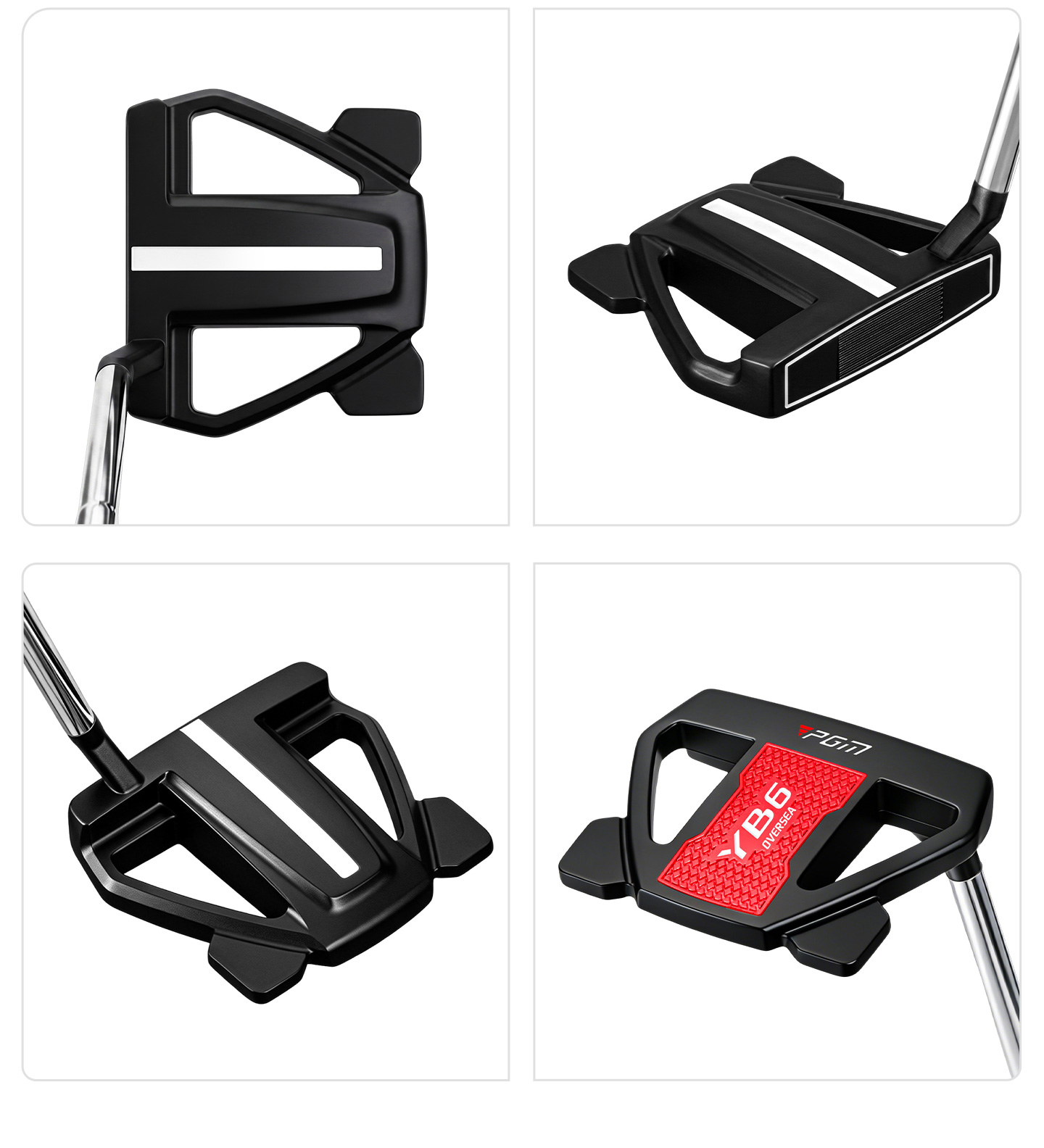 Gậy gạt bóng golf PGM thép không gỉ, đường ngắm dày dài, trọng tâm thấp, độ chính xác cao — Cây gạt bóng đen【Đường ngắm dày dài/Thân thép không gỉ có đốt/Tay cầm chống trượt】TUG095, Cây gạt bóng trắng【Đường ngắm dày dài/Thân thép không gỉ có đốt/Tay cầm chống trượt】TUG095 chi tiết 17