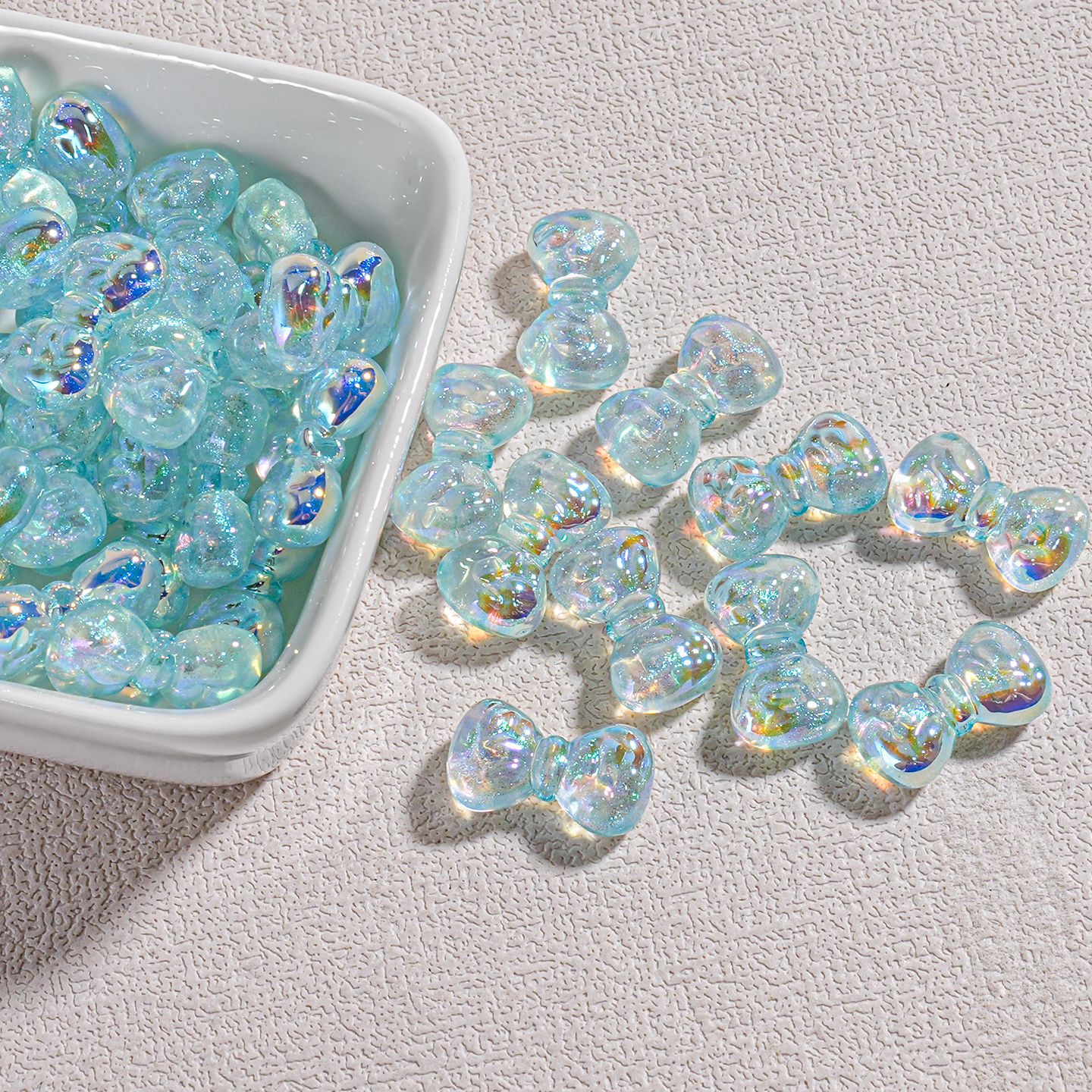 Cadena de teléfono móvil de cristal, cadena colgante de teléfono móvil de perlas, cadena de muñeca, material, cuentas de lazo, cuentas sueltas, lote hecho a mano de bricolaje