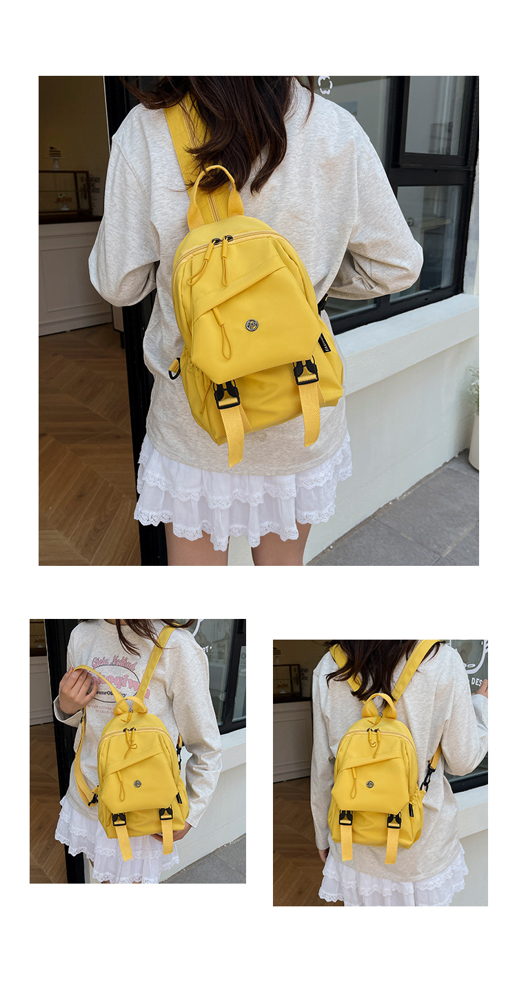 Large-capacity backpack 2025 new style casual Korean-style schoolbag, niche women's travel bag, class commuting bag undefined