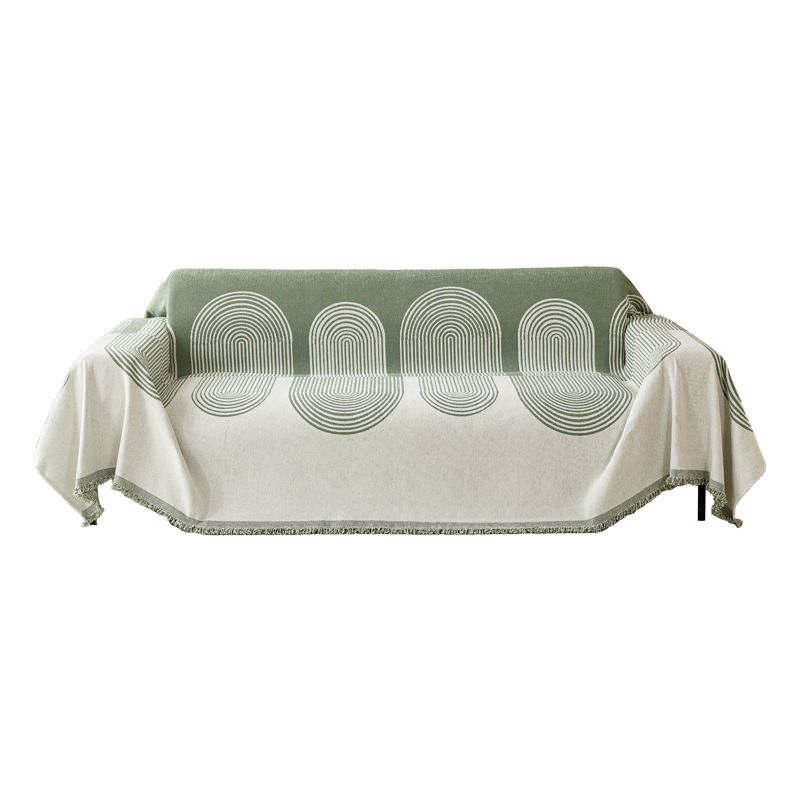 INS Sofa Chenille Wrap Anti-Slip Anti-Cat Scratch Universal Slipcover Full One-Piece Cover Towel High-End Feel_voghion.com