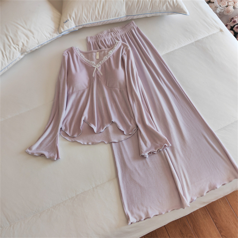 8648#(가슴 패드 포함) 슈트 퍼플 아일랜드 벨벳