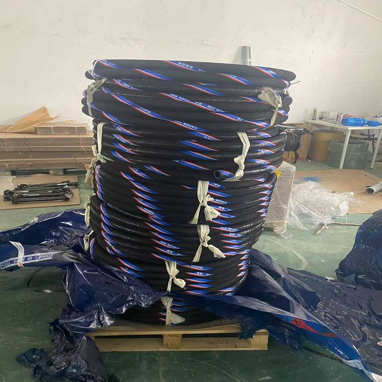 德国ELAFLEX 进口橡胶软管 通用软管蓝白红相间 PTFE DN25