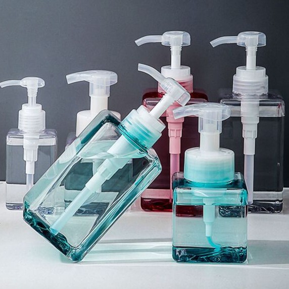 泡ボトルプッシュ式泡立て瓶シャンプー入浴剤分装収納瓶ムース発泡瓶手洗い液瓶|undefined