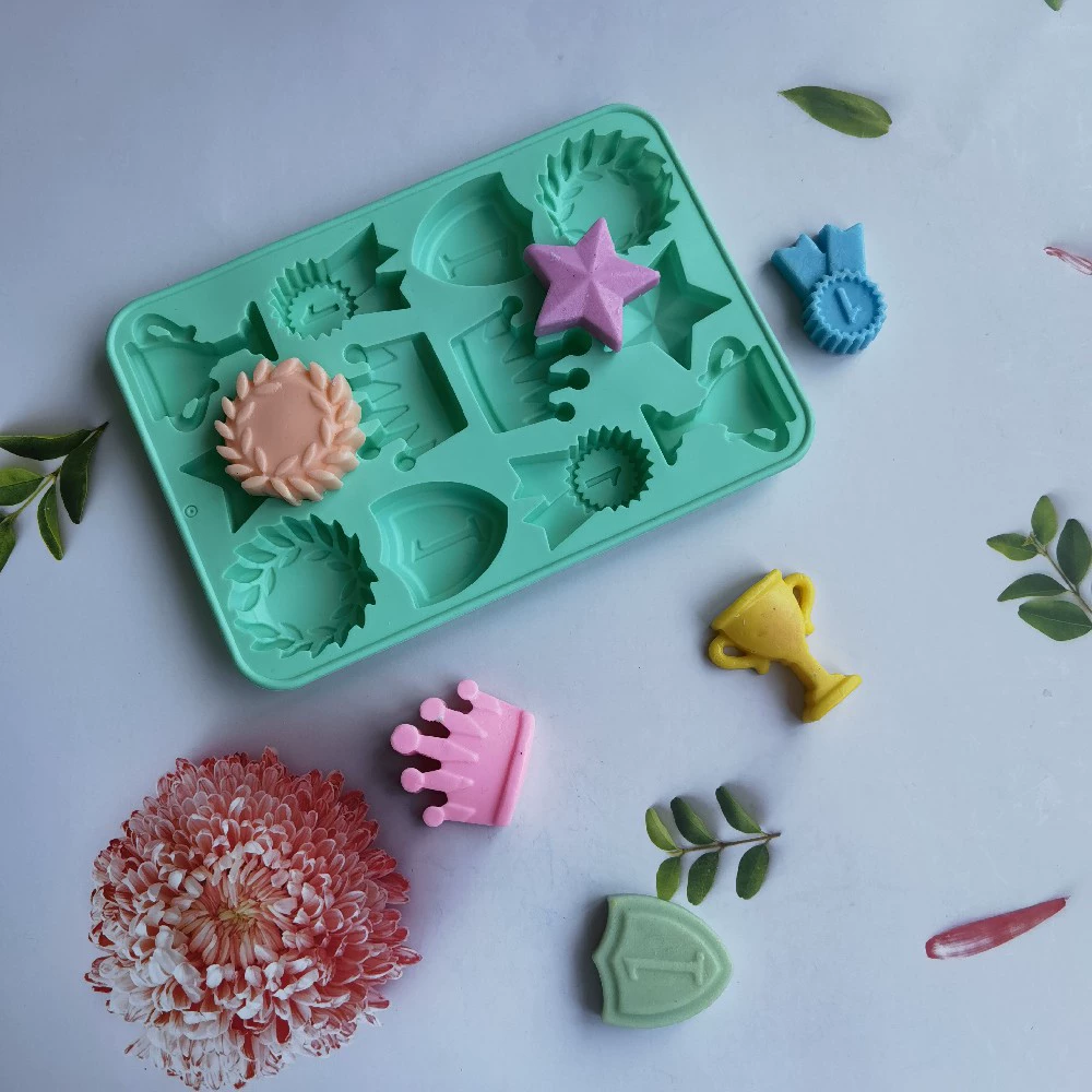 Силиконовая форма «Золотой Кубок» 440, шоколадная DIY форма для торта и десертов, ручная выпечка