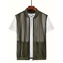 H 38041 Mesh Breathable Men's Vest ����͸����ʿ����ŷ��