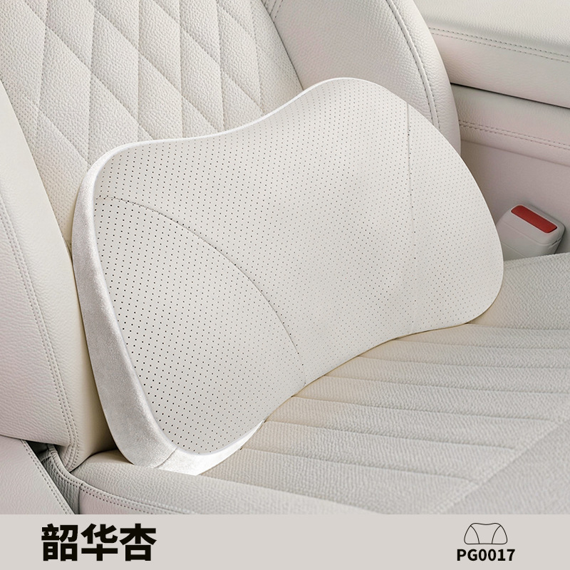 Car Seat Cushion, Car Soft Pillow, Lumbar Support Pillow, Memory Foam Backrest Pillow, Essential Car Accessory, Waist Support