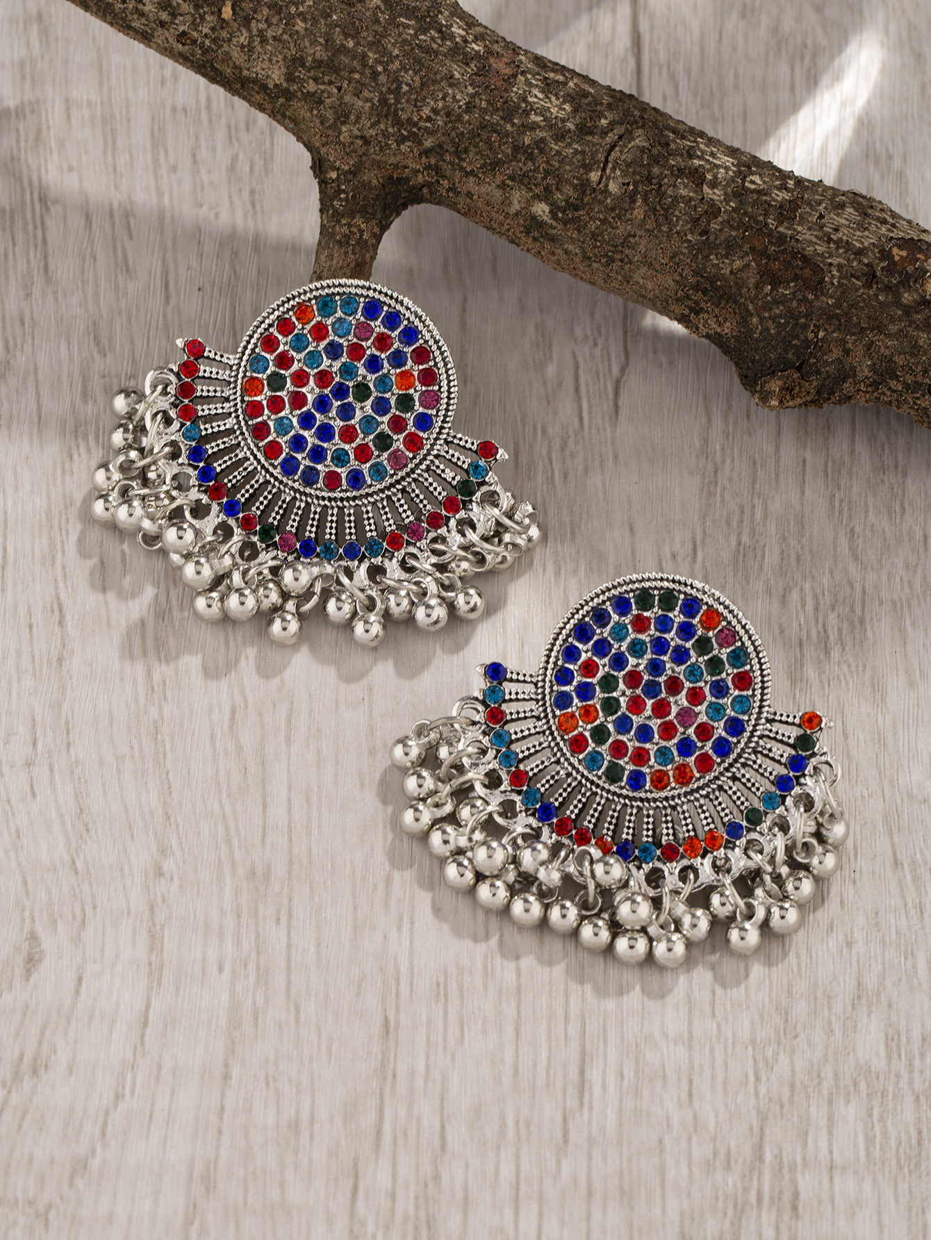 29g Weight Alloy Ear Needle Material Rhinestones Inlay Material Drop Earrings Classification 1 Pair Quantity Holiday, Travel, Daily Occasion Alloy Material Bell Pattern Women's Gender Plating Design Retro, Lady Style 1 Pair Retro Lady Bell Plating Alloy Rhinestones Drop Earrings 13