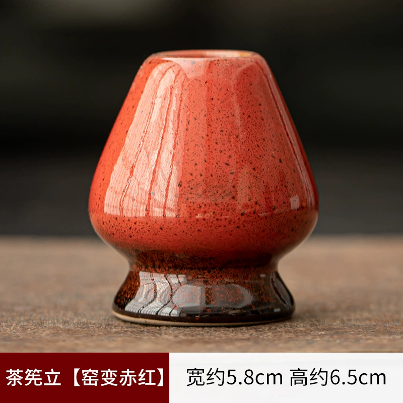 Набор чая матча (Creative Ceramics) японский стиль керамические чайные инструменты — венчик, ложка, сито нержавеющая сталь