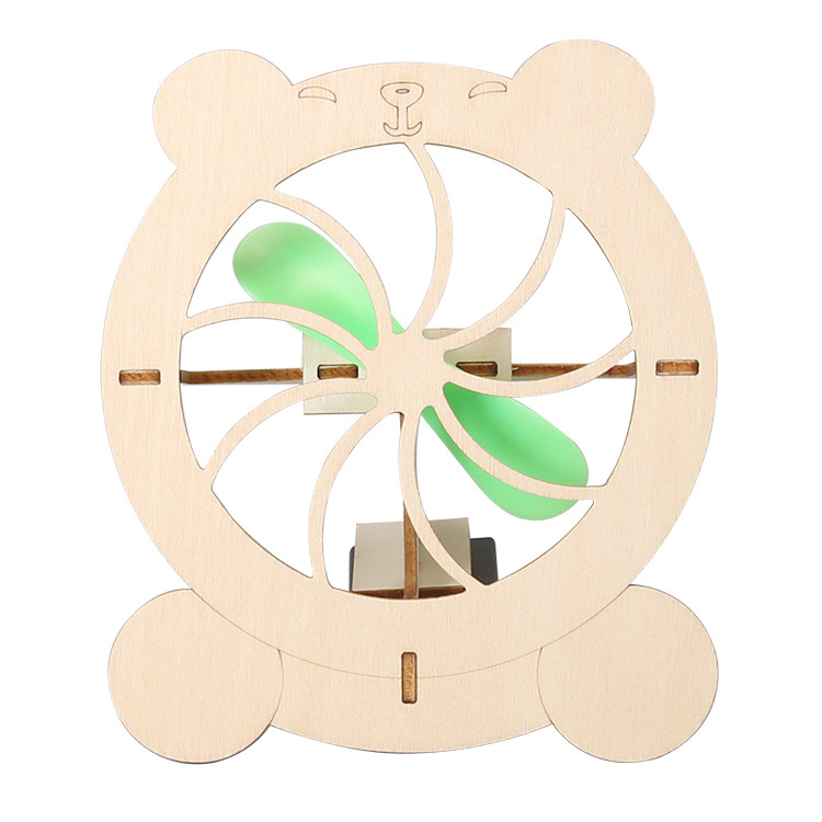 Lindo oso abanico casero