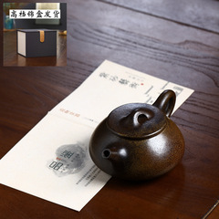 柴燒宜興景舟石瓢紫砂壺批發全手工原礦段泥茶壺家用功夫茶具