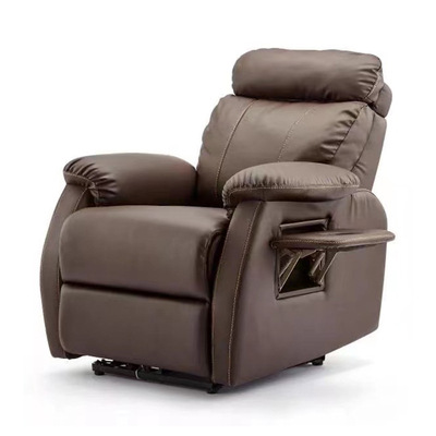 Sofá eléctrico para salón de belleza Marrón