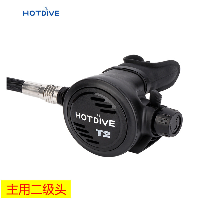 Respirador DE BUCEO HOTDIVE regulador secundario de buceo uso principal tecnología de buceo secundario regulador SUMERGIBLE