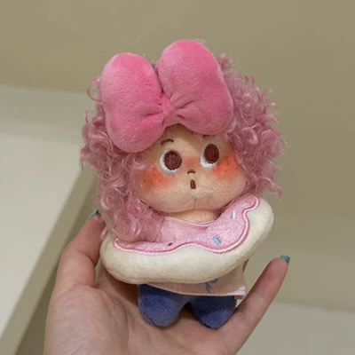 Pluş açarlıqlar Authentic Setu Dudu Cute - bowknot-donut-powder-explosion-pendant