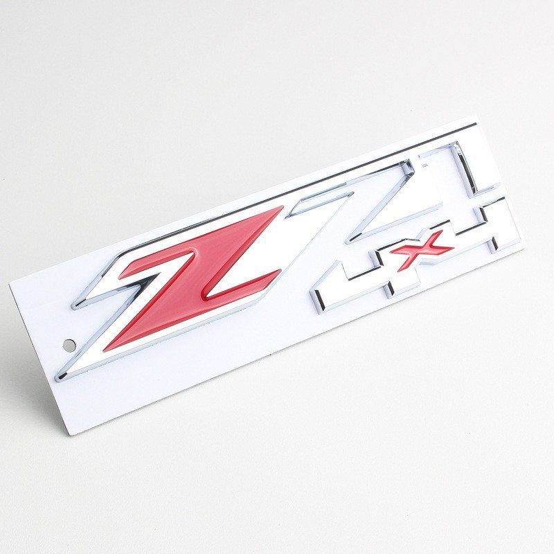 Suitable for Chevrolet Car Logo Z71 4X4 Car Logo Z71 4X4 Labeling Chevrolet Modified Car Sticker
