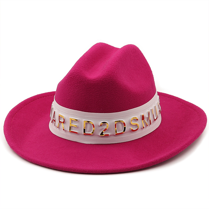 Chapeau Haut De Forme Jazz En Laine Cowboy En Gros Nihaojewelry display picture 2