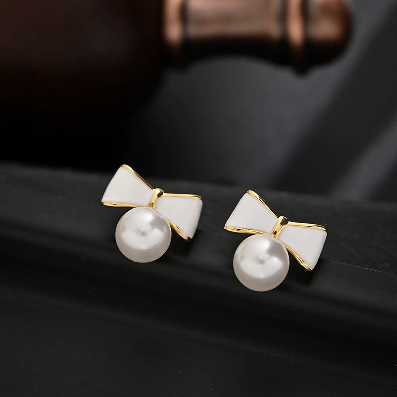 Серебряная игла, модные универсальные серьги из жемчуга, серебро 925 пробы, легкий люксовый стиль, качественный стиль, французский стиль