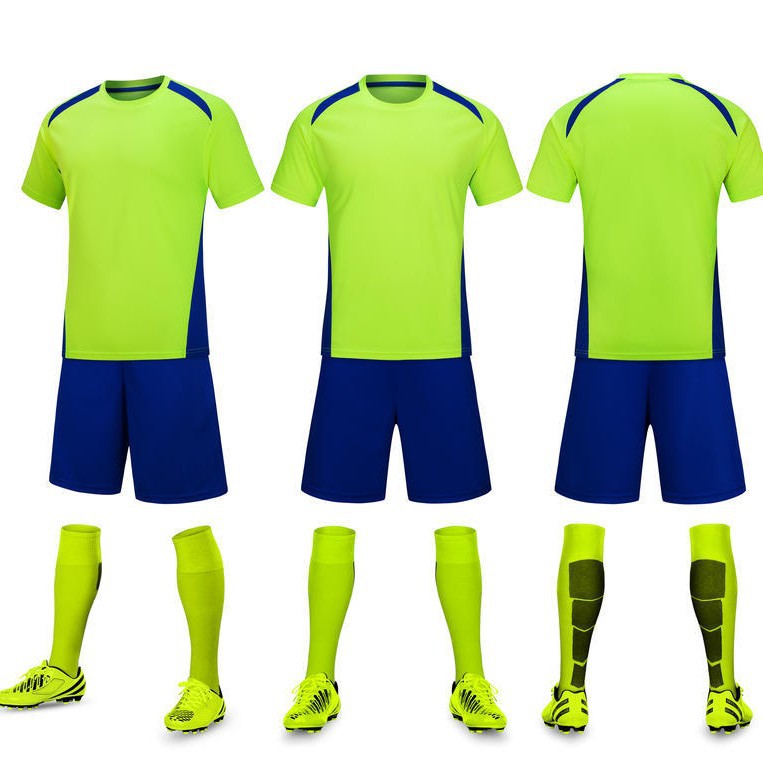 Suit de fútbol camiseta de hombre verano adulto niño juego de mangas cortas ropa de entrenamiento de secado rápido se puede imprimir bordado 6097