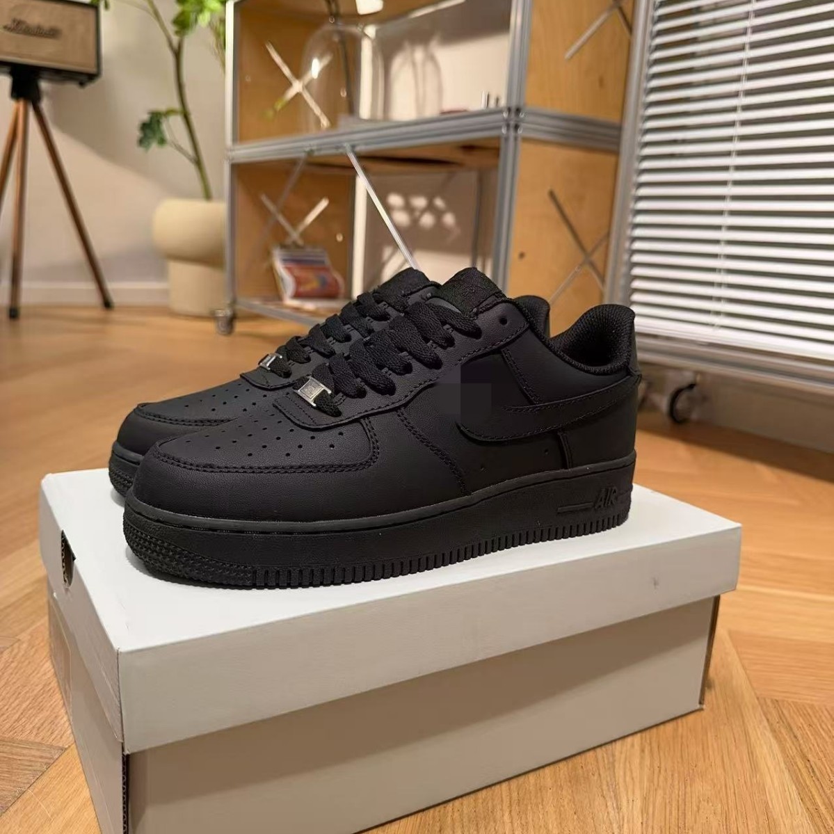 Putian Shoes Pure Original Air Force One First Layer Cowhide Classic Low-Top White Shoes Men's and Women's Sneakers Versatile Casual Shoes